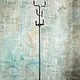 Order Floor hanger made of VGP pipes in the Loft style 'Vevis'. Custom furniture making U.LOFT. Livemaster. . Hanger Фото №3