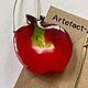 «Полудрагоценное» яблочко. Подвеска. Artefact_Ann (уникальные подарки). Ярмарка Мастеров.  Фото №6