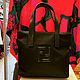 Винтаж: Великолепная мини-сумка FENDI из черного нейлона. Сделано в Италии, Сумки винтажные, Калининград,  Фото №1