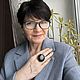 Кольцо "Золотая Пыль"  обсидиан, медь, латунь. Кольца. Svetlana Revina. Ярмарка Мастеров.  Фото №14