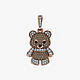 Кулон "Panda" из золота 585 с кр-ми Swarovski. Кулон. FANTASY JEWELS. Ярмарка Мастеров.  Фото №4