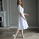 Dress ALEXANDRIA cotton 100% sewing on cotton lining. Dresses. BRAGUTSA. Online shopping on My Livemaster.  Фото №2