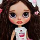 Blythe Кукла Блайз Custom blythe doll. Кукла Кастом. Semirablythe. Ярмарка Мастеров.  Фото №4