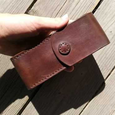 Сумки ручной работы. Ярмарка Мастеров - ручная работа Очешник кожаный. Handmade.