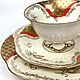 Винтаж: Антикварное чайное трио Tillowitz Германия винтаж. Сервизы винтажные. Vintage Shop. Ярмарка Мастеров.  Фото №4