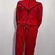 Mono deportivo mujer,, Escarlata'.Sastrería en línea. Tracksuits. Авторское ателье  ,,Олизе'. My Livemaster. Фото №5