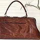 Leather bag 'the old Woman Gibus '. Valise. Avtorskie sumki (yerabags). Online shopping on My Livemaster.  Фото №2