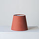 Lampshades and ceiling lamps: Lampshade taper linen 100% (12*17*15). Lampshades. Hill & Mill. My Livemaster. Фото №6