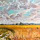 Oil painting 'Russian field'. Pictures. Fine Art for Joy. Online shopping on My Livemaster.  Фото №2