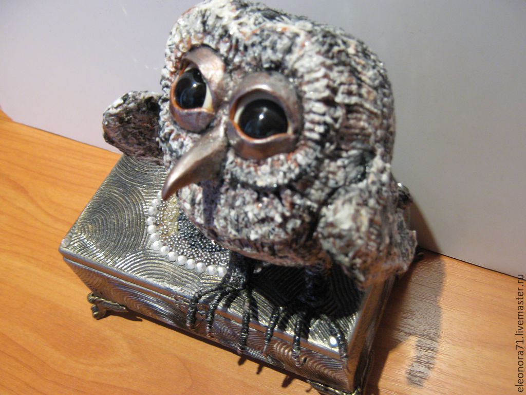 Совенок \"Фильчик\". в интернет-магазине на Ярмарке Мастеров | Статуэтки ...