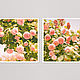 Roses photography, pink flowers art, botanical wall art, bedroom decor. Fine art photographs. Rivulet Photography (rivulet). My Livemaster. Фото №5