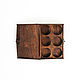 Подарочный деревянный короб для рюмок (стопок) PK41. Подарочные боксы. ART OF SIBERIA. Ярмарка Мастеров.  Фото №6