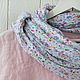 Хлопковый шарф-платок в мелкий цветочек, Платки, Томск,  Фото №1