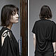 Blouse-top summer black rizhuo. Tops. Japanese garden. Online shopping on My Livemaster.  Фото №2