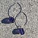 Серьги из коллекции "Pieces of ice" кварц. Серьги-продевки. Украшения Darya_your_jewelry. Ярмарка Мастеров.  Фото №4