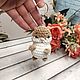 Брелок плюшевый амигуруми Хомяк. Брелок. Amigurumi-20. Ярмарка Мастеров.  Фото №5