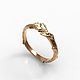 Ring Branch of gold 585 (Ob23), Engagement rings, Chelyabinsk,  Фото №1