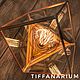Stained glass lamp in the loft style 'Cube'. Table lamps. tiffanarium (Tiffanarium). My Livemaster. Фото №4