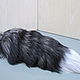 Chic colas chernoburoj zorro. De piel accesorios, Fur, Ekaterinburg,  Фото №1