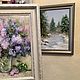 Oil painting landscape 'Winter silence». Pictures. Ирина Димчева. My Livemaster. Фото №6