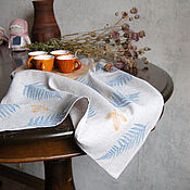 Для дома и интерьера handmade. Livemaster - original item Linen kitchen towels 
