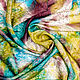 Silk handkerchief 'The road to home', hand-painted, Shawls1, Orekhovo-Zuyevo,  Фото №1