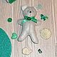 Маленький Медвежонок из фетра. Мягкие игрушки. Элис для кукол:Одежда, обувь, разное (alis59). Ярмарка Мастеров.  Фото №6