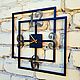 Wall clock Loft geometric. Watch. Welding and Forging. Online shopping on My Livemaster.  Фото №2