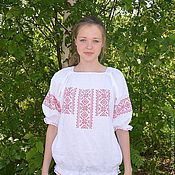 Русский стиль handmade. Livemaster - original item Maiden shirt 