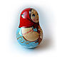 Order Tumbler 'Kate Matreshkina with puppy collie' (with bells). matrioska (mir-matrioshki). Livemaster. . Dolls1 Фото №3