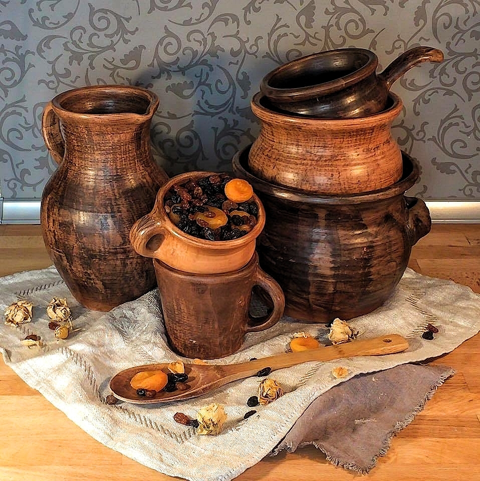 Гончарка с молочным обжигом.