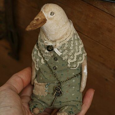 Куклы и игрушки ручной работы. Ярмарка Мастеров - ручная работа Гусь. Handmade.
