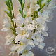 Gladiolus polymer clay. Composition. Marina Zhadan. Online shopping on My Livemaster.  Фото №2
