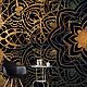 Pintura de pared de oro con adornos. Decor. BelkaStyle - handmade and design. Интернет-магазин Ярмарка Мастеров.  Фото №2