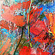 'The movement in the Flow' - author's picture with poppies oil on canvas. Pictures. Multicolor Gallery. My Livemaster. Фото №6