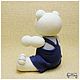 Soft toys: Bear in pants-knitted toy. Stuffed Toys. grishinaolesya. My Livemaster. Фото №5