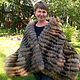 Raccon fur stole. Wraps. Forestfox. Family Fur Atelier. Online shopping on My Livemaster.  Фото №2