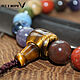 Order Chakra rainbow rosary beads made of natural stones, 12 mm. ArtLesinao. Livemaster. . Rosary Фото №3