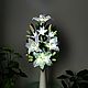 Bouquet-night light 'Snow Lily', Table lamps, Surgut,  Фото №1