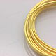 ИК-87 Канитель жесткая Yellow Gold 1 мм 5 гр (Индия), Проволоки, Нижний Новгород,  Фото №1