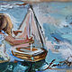 'The ship', an oil painting on canvas. Pictures. Annet Loginova. My Livemaster. Фото №4
