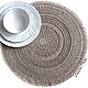 Copy of Copy of Napkin knitted linen interior for serving 20 cm, Interior elements, Moscow,  Фото №1