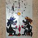 С  Праздником!. Часы классические. Looking-glass-1. Ярмарка Мастеров.  Фото №4