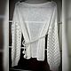 Свитер паутинка из мохера с ажуром. Свитеры. Knitwork_room (Вязаные вещи в наличии и под заказ). Ярмарка Мастеров.  Фото №5