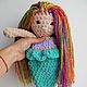 Plush toy 'Little Mermaid'. Amigurumi dolls and toys. Nataliya Tirukova. Online shopping on My Livemaster.  Фото №2
