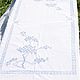 Large linen tablecloth with embroidery. Vintage interior. jurava. Online shopping on My Livemaster.  Фото №2