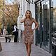 Заказать Хрустальное платье ручной работы. Одежда и аксессуары Батик ANN LOOK. Ярмарка Мастеров. . Платья Фото №3