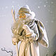 Santa Claus under the Christmas tree Doll author's interior 35 cm, Ded Moroz and Snegurochka, St. Petersburg,  Фото №1