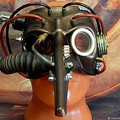 Субкультуры handmade. Livemaster - original item Copy of Copy of Steampunk Mask ``Pipets Plague Doctor". Handmade.