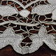 Vintage napkin Venetian needle lace,rare vintage. Vintage textiles. Ledy Charm. My Livemaster. Фото №4